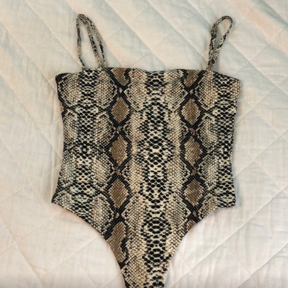 VICI Snakeskin Body Suit